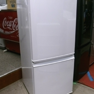 札幌 一人暮らし向け 137L 2014年製 2ドア冷蔵庫 シャープ つけかえ