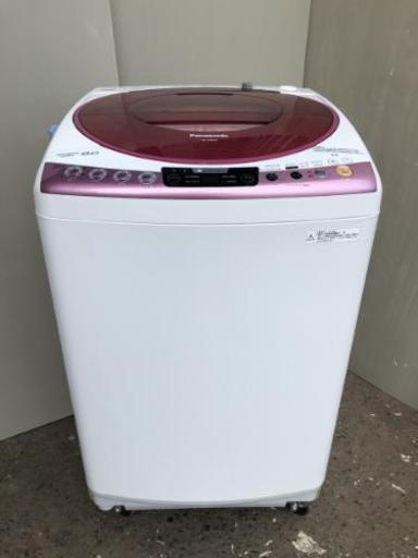 パナソニック エコナビ 全自動電気洗濯機 NA-FS80H6 2014年製