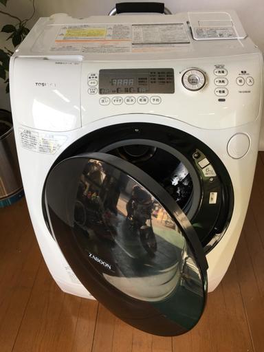 関東送料格安★☆☆14年製 東芝 ドラム式洗濯乾燥機 TW-G540L 洗濯9kg 乾燥 6kg 高洗浄 節水ザブーン洗浄 左開き☆☆★