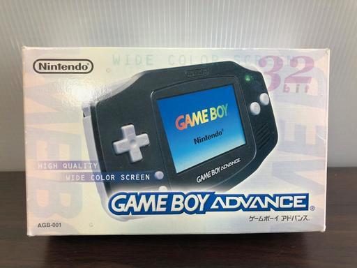 Nintendo ニンテンドー Gba ゲームボーイアドバンス 本体 ブラック 箱説付き 動作品 アフターサービス 調布のおもちゃの中古あげます 譲ります ジモティーで不用品の処分