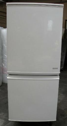 SHARP  ノンフロン冷凍冷蔵庫  SJ-C14Y-W  2014年製