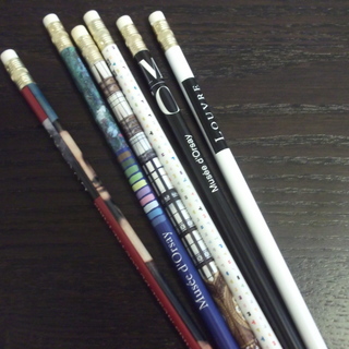 パリの美術館鉛筆6本