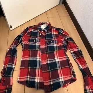 中古アバクロメンズ長袖シャツ