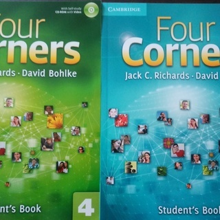 洋書の英語教材 (Four Corners 3 & 4)