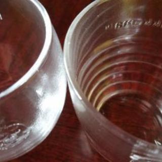ガラス小鉢とグラスセット(2個入り)