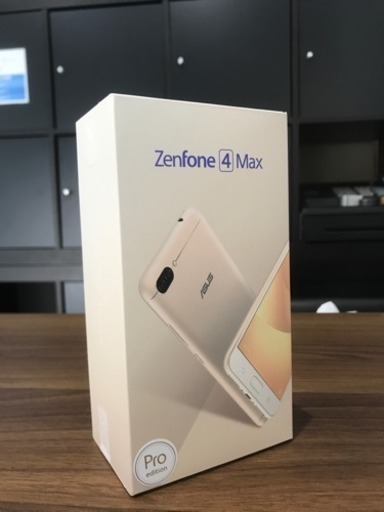 ▲未販売終了▼Zenfone4 Maxゴールド 未開封