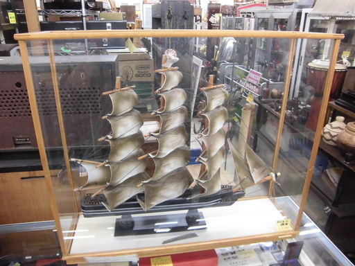 PayPay対応 カティ・サーク 帆船 完成品 模型 CUTTY SARK ケース入り 札幌市西区西野
