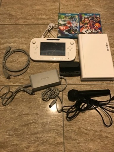 WiiUセット 32GB WUP-101(01) マリオカート8 スプラトゥーン マイク