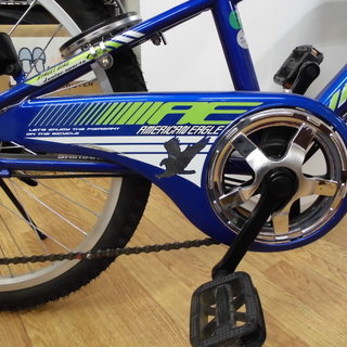 アメリカンイーグル 22インチ 自転車 6段変速付き ブルー 札幌 西岡店