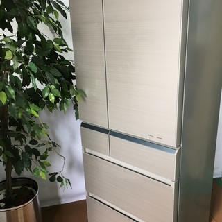 値下げしました展示品 美品 Panasonic 6ドア 冷凍 冷蔵庫 NR-F472XPV-N