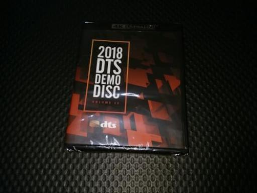 最新 レア DTS　demo 2018 デモディスク　UHD Blu-ray(o・д・)新品未開封
