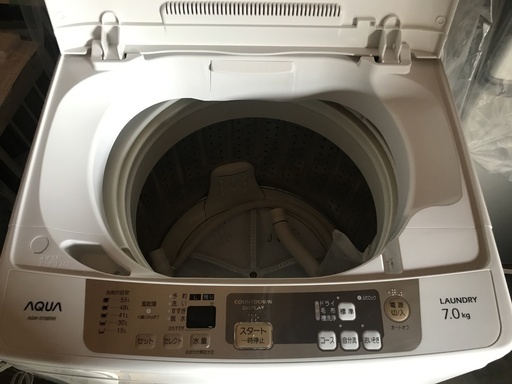保証付き　アクア　洗濯機　AQW-S70B リサイクルショップウルカウ　高津　＃４