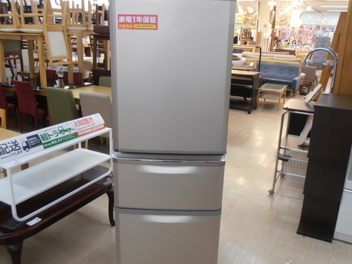 安心の1年保証付！2015年製MITSUBISHIの3ドア冷蔵庫です！