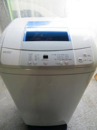 ハイアール 全自動電気洗濯機 5kg JW-K50K 2016年製