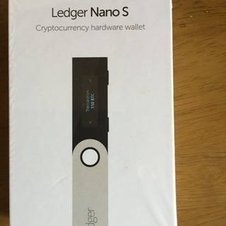 全国総理無料 新品未使用未開封美品Ledger Nano S ハ...