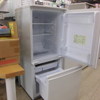 PayPay対応 SHARP 2ドア冷蔵庫 137L 16年製 SJ-D14B-W 札幌市西区西野 
