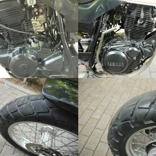 ヤマハ ＴＷ ２００ ２型 後期 ディスク ロング カスタムベースに　通勤通学街乗り～レジャーまで