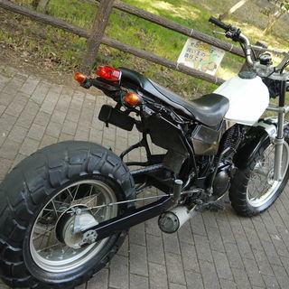 ヤマハ ＴＷ ２００ ２型 後期 ディスク ロング カスタムベースに　通勤通学街乗り～レジャーまで