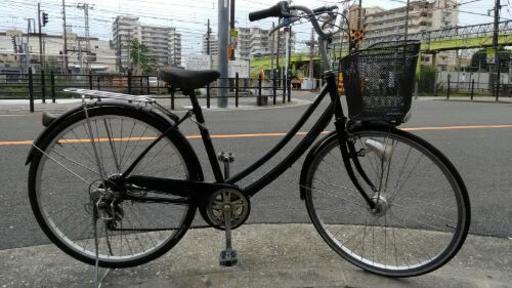 ♪ジモティー特価♪らくらくシマノ外装6段グリップシフト　使える！２６型ファミリーサイクル中古車　新大阪　サイクルキッズ