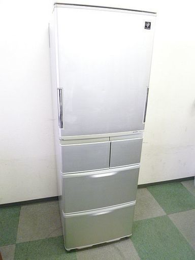 SHARP シャープ プラズマクラスター 冷蔵庫 416L どっちもドア SJ-PW42T-N 2011年製