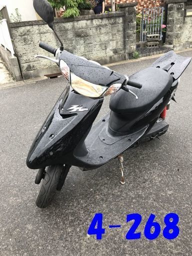 お取引頂きました。愛知県公安委員会登録業者(バイク商)☆GARAGE-ECO千音寺☆軽整備＆点検済み☆リモコンジョグSA16J ZRエボリューション黒後期　4-268名古屋市中川区より!!