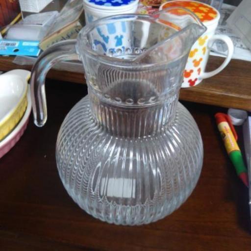ウォーターピッチャー ガラス 水差し おしゃれ Mei 杉並の食器 コップ グラス の中古あげます 譲ります ジモティーで不用品の処分