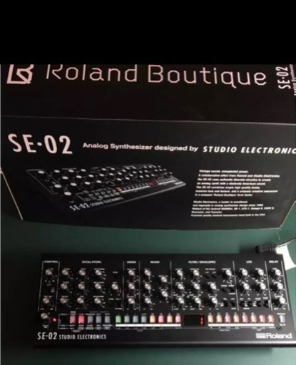 Roland Boutiqu SE-02 コンパクトが最新アナログシンセ音源モジュール