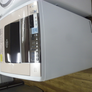 R 中古 HITACHI ビートウォッシュ たて型洗濯乾燥機（8.0kg） BW-D8SV 2014年製
