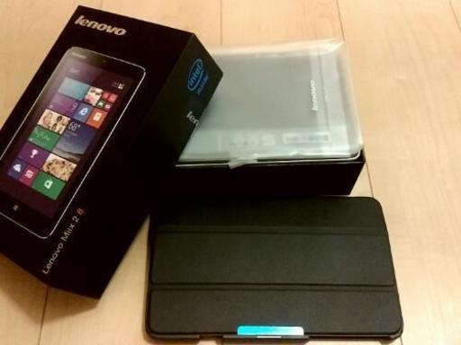 テレワークにも！パソコン Lenovo Miix 2 8インチ WindowsタブレットPC