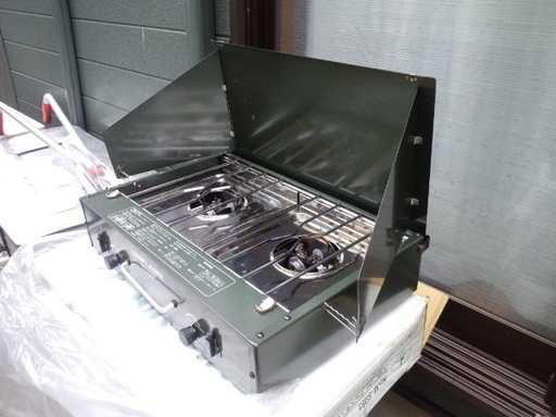 値下げしました キャンプ用品 ユニフレームツインバーナーUS-2400中古