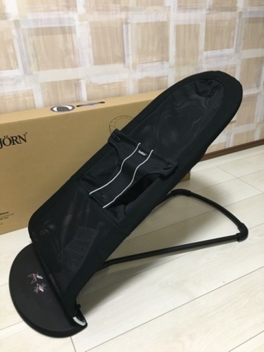 【美品】ベビービョルン バウンサー 黒メッシュ