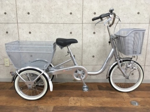 ブリヂストン　シニア用　三輪自転車　２回使用のみ