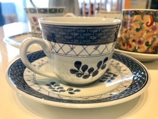 ♡終了♡未使用✨ロイヤルコペンハーゲン✨廃盤品 カップ\u0026ソーサー エスプレッソ おまけでもう一脚