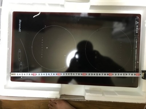 Brandt IHコンロ 2口 フランス製 新品 未使用品