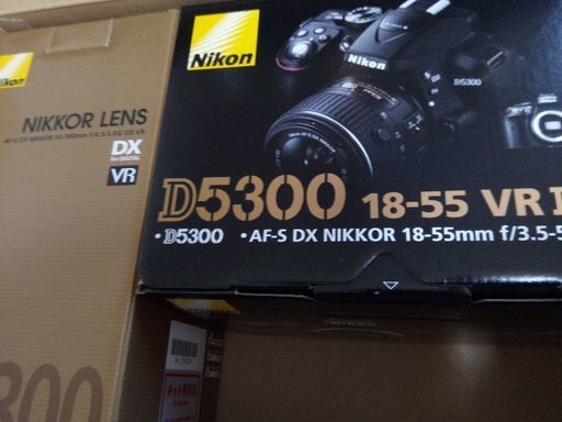 送料無料｢新品未開封｣ニコンD5300【AF-P ダブルズームキット】