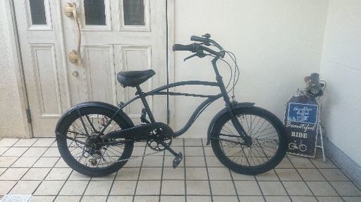 6*17…商談中…20インチ新入荷6段変速ビーチクルーザー