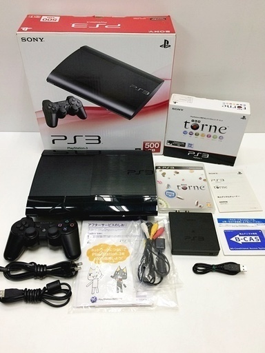 正規販売店】 PS3 PlayStation3 500GB トルネ付！ CECH-4000C PS3
