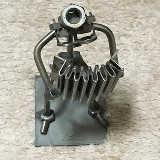 Hine&Kunst Original ビンテージ ボルトオブジェ オルガン奏者