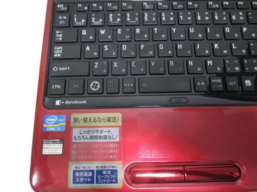 美品】東芝dynabook T451/58ER Corei7／８GB／７５０GB ノートパソコン