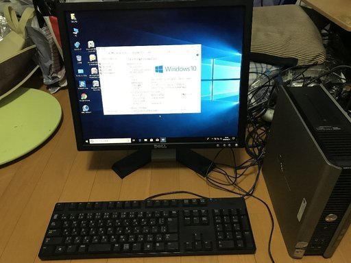 Dell デスクトップpcoptiplex 755 Os Windows 10 Scsd 長崎のデスクトップパソコンの中古あげます 譲ります ジモティーで不用品の処分