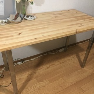 【引取り先決定】イケア IKEA デスク テーブル 机 作業台 ...