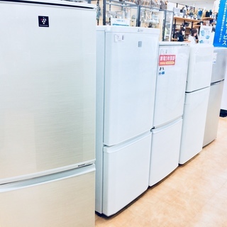 安心の6ヶ月保証付！SHARP(シャープ）2ドア冷蔵庫入荷しました！