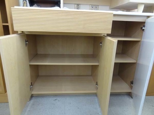 ニトリ製ロータイプ食器棚サイドボードイーニー1店頭お引き取りok トップ恵庭 恵庭の収納家具 食器棚 キッチン収納 の中古あげます 譲ります ジモティーで不用品の処分