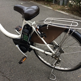 ヤマハ パス 新基準 子供乗せ 6AH 白 24インチ アシスタ ビビ 神戸市 
