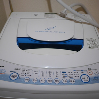 洗濯機☆TOSHIBA☆6kg☆AW-60GF
