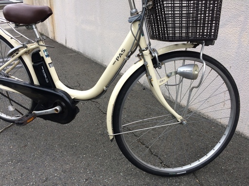 ヤマハ　パス　リチウム　アイボリー　26インチ　アシスタ　ビビ　神戸市　電動自転車　地域限定
