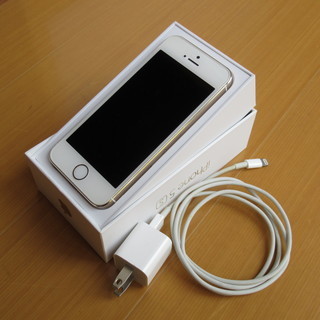 【再値下げ】iPhone5s 32GB ゴールド(au)