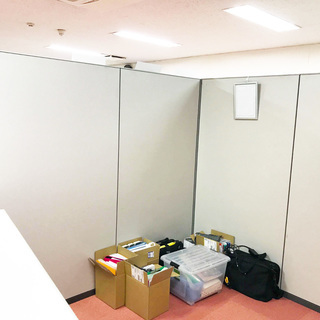 6月末まで限定！【ドア付き（カギ有）のオフィス用パーテーション】