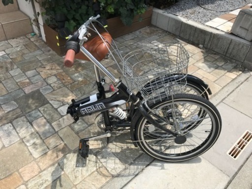 [取引決定]折りたたみ自転車 6段ギア