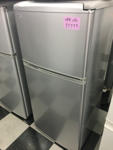 ★ サンヨー ノンフロン冷凍冷蔵庫 109L 2009年製 ★